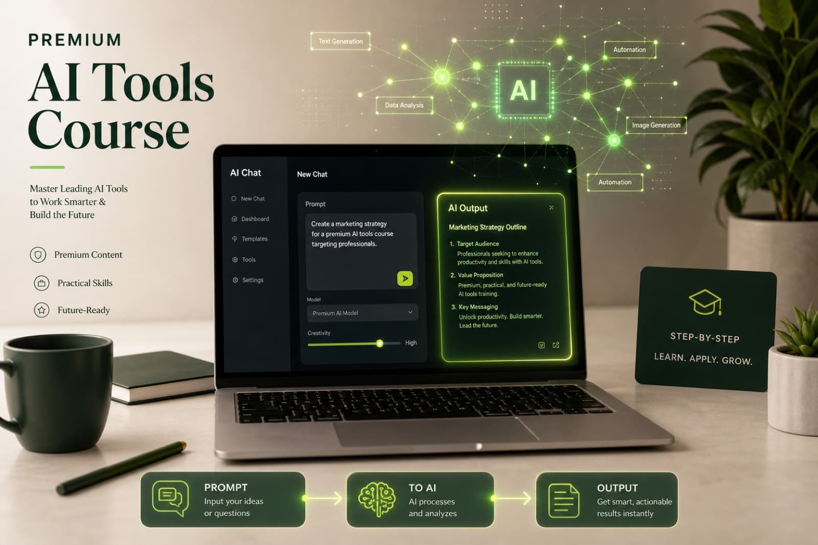 AI Tools & Prompt Engineering course cover