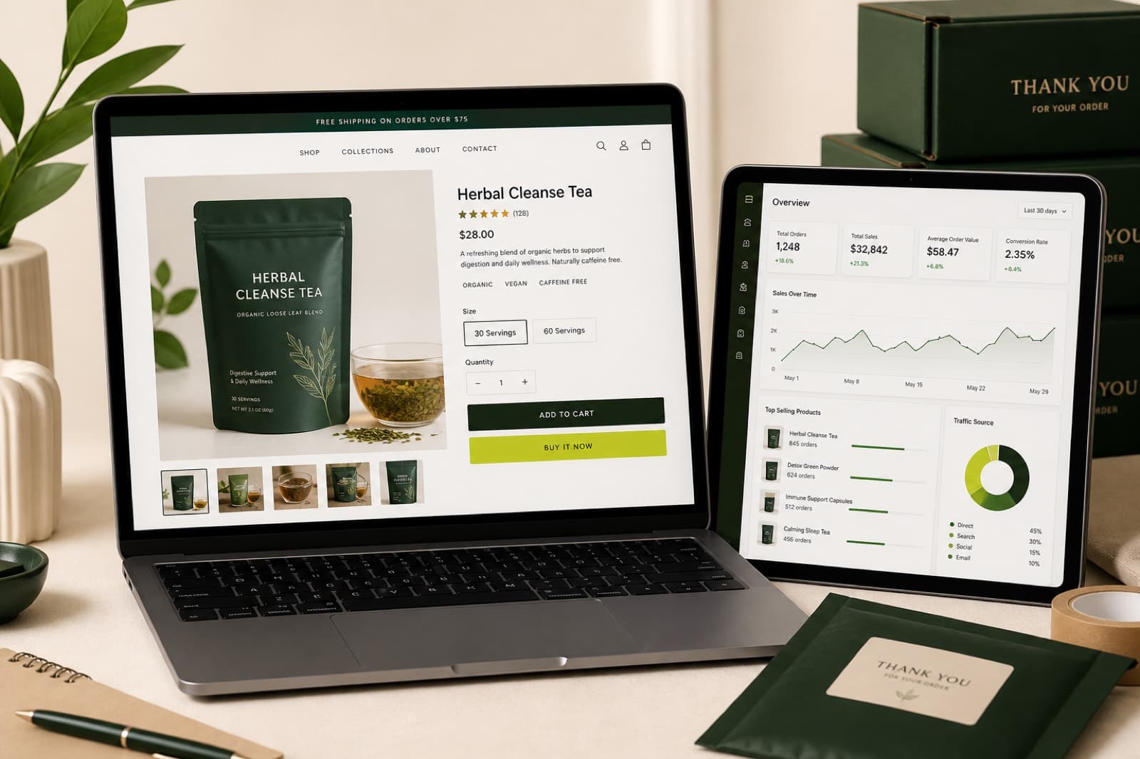 Shopify & E-commerce course cover
