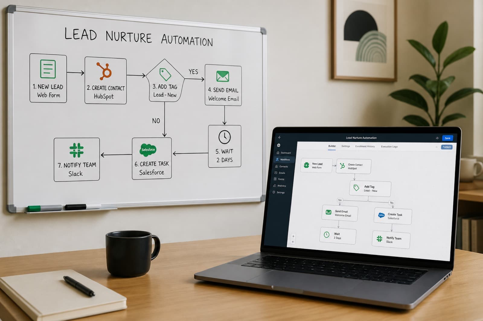 SaaS automation workflow practice